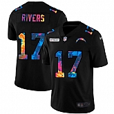 Nike Chargers 17 Philip Rivers Black Vapor Untouchable Fashion Limited Jersey yhua,baseball caps,new era cap wholesale,wholesale hats